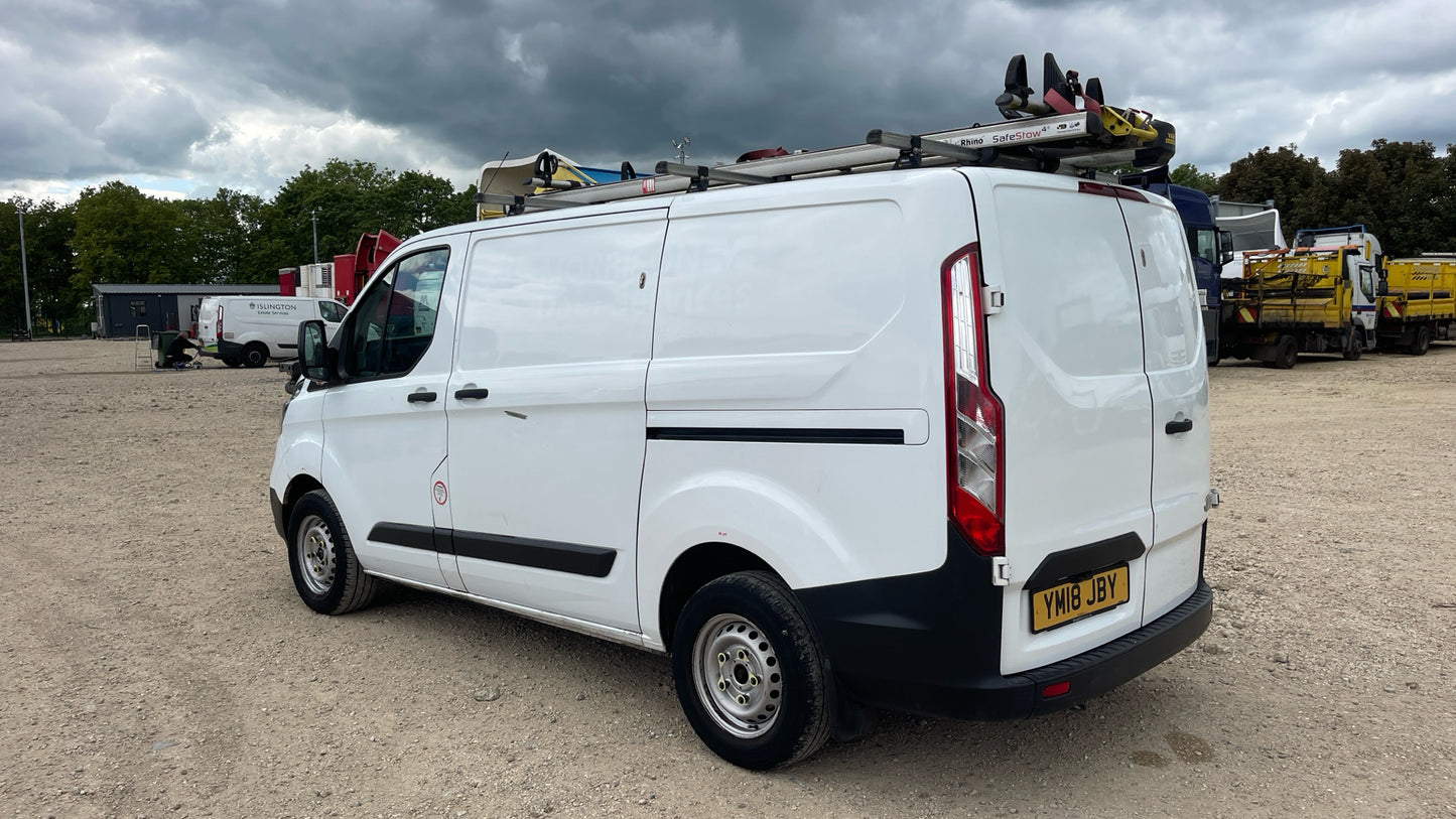 Ford Transit Custom 2.0 280 EcoBlue L1 H1 Euro 6 Panel Van – 2018 (YM18 JBY)