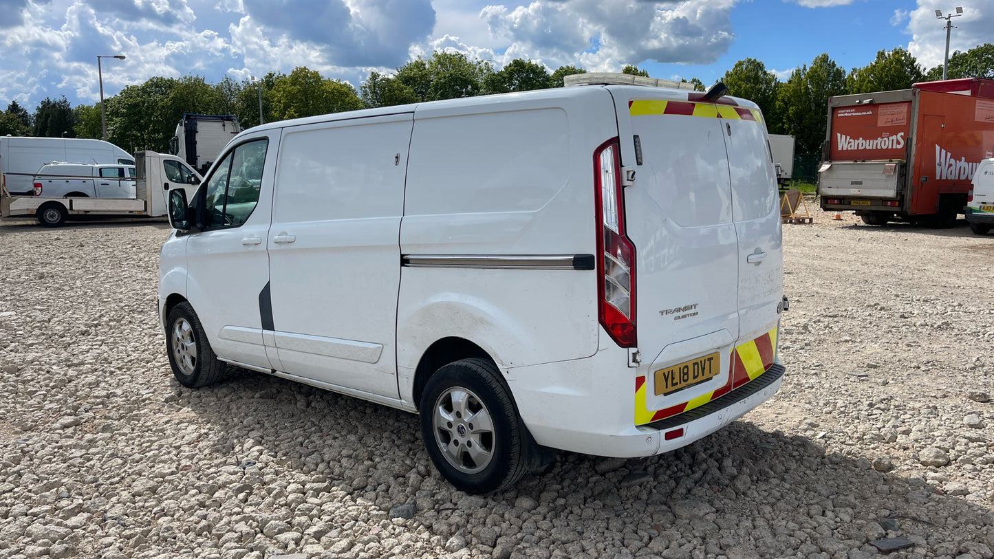 Ford Transit Custom 2.0 TDCi 270 Limited L1 H1 Panel Van – 2018 (YL18 DVT)