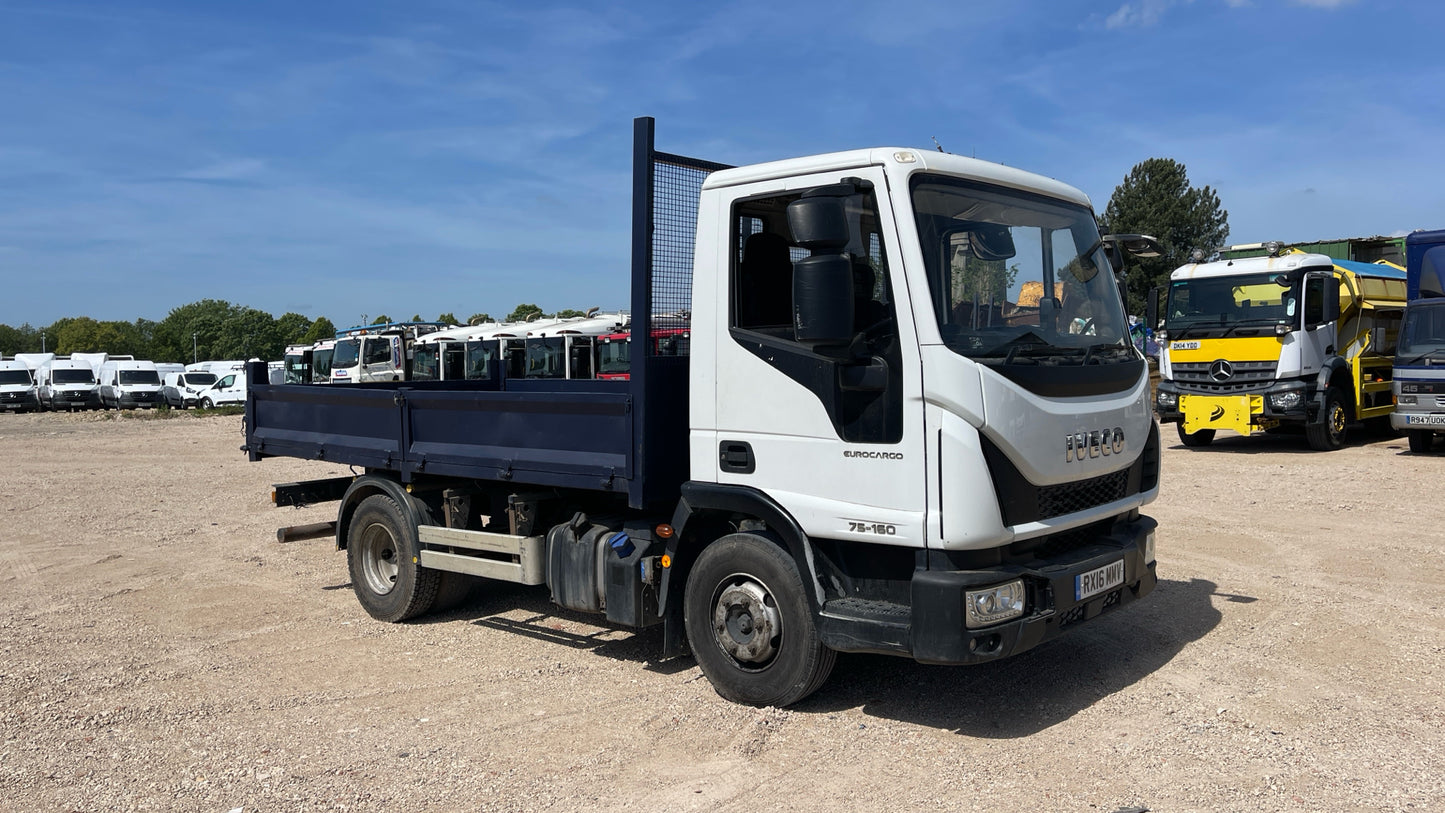 Iveco Eurocargo 75-160 Tipper – 2016 (RX16 MMV)