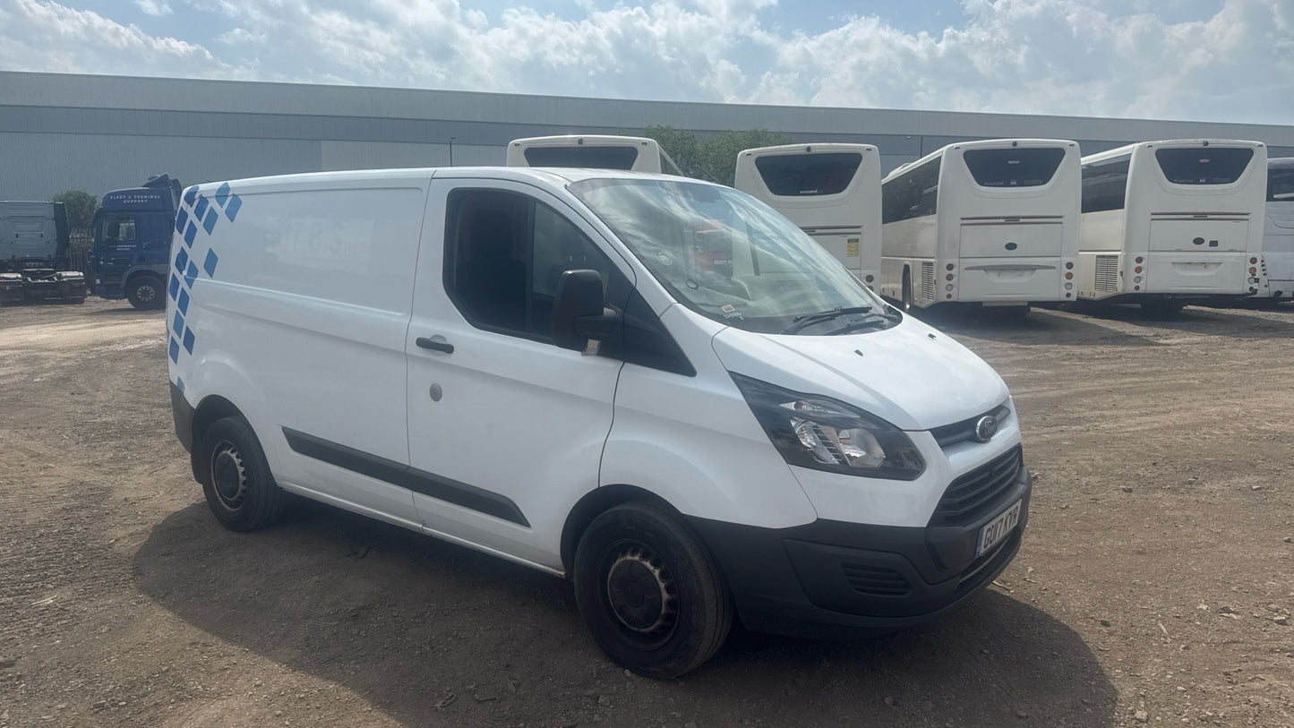 Ford Transit Custom 2.0 TDCi 290 L1 H1 Panel Van – 2017 (GU17 KVR)