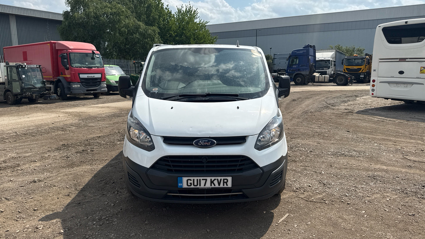 Ford Transit Custom 2.0 TDCi 290 L1 H1 Panel Van – 2017 (GU17 KVR)
