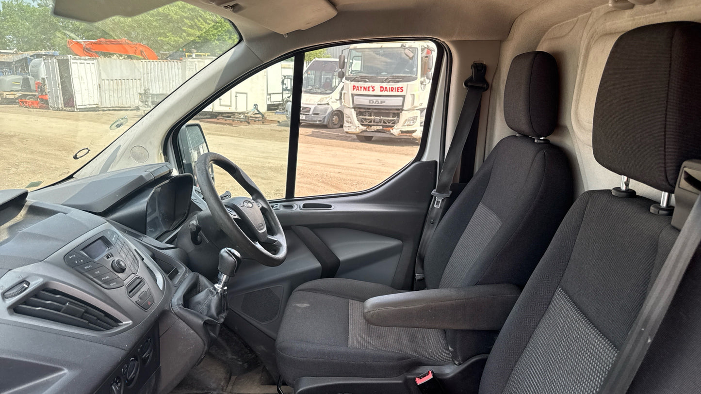 Ford Transit Custom 2.0 TDCi 290 L1 H1 Panel Van – 2017 (GU17 KVR)