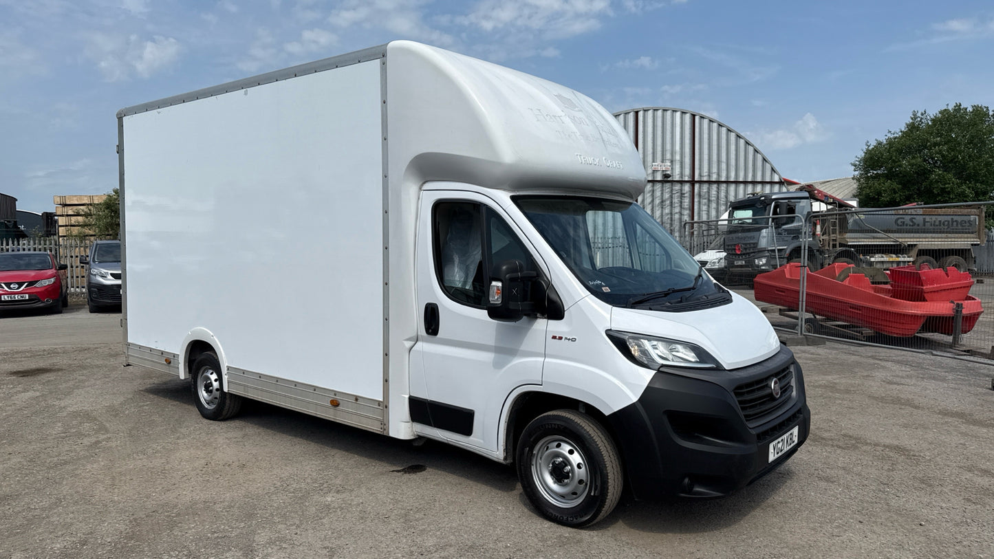 Fiat Ducato 2.3 MultiJetII 35 Platform Cab M H1 Euro 6 Luton – 2021 (YG21 KBL)
