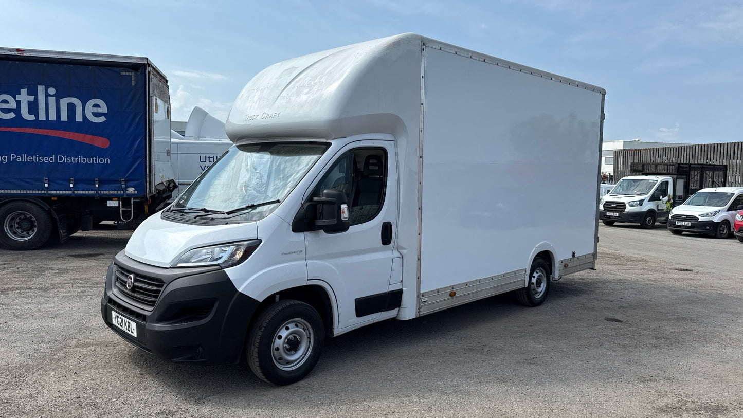 Fiat Ducato 2.3 MultiJetII 35 Platform Cab M H1 Euro 6 Luton – 2021 (YG21 KBL)