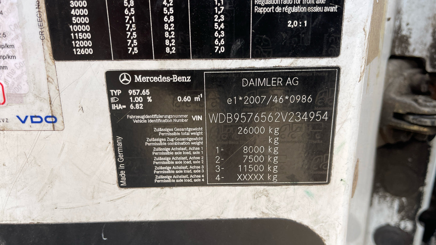 Mercedes-Benz Econic 2629 Municipal Truck – 2014 (BU14 FBL)