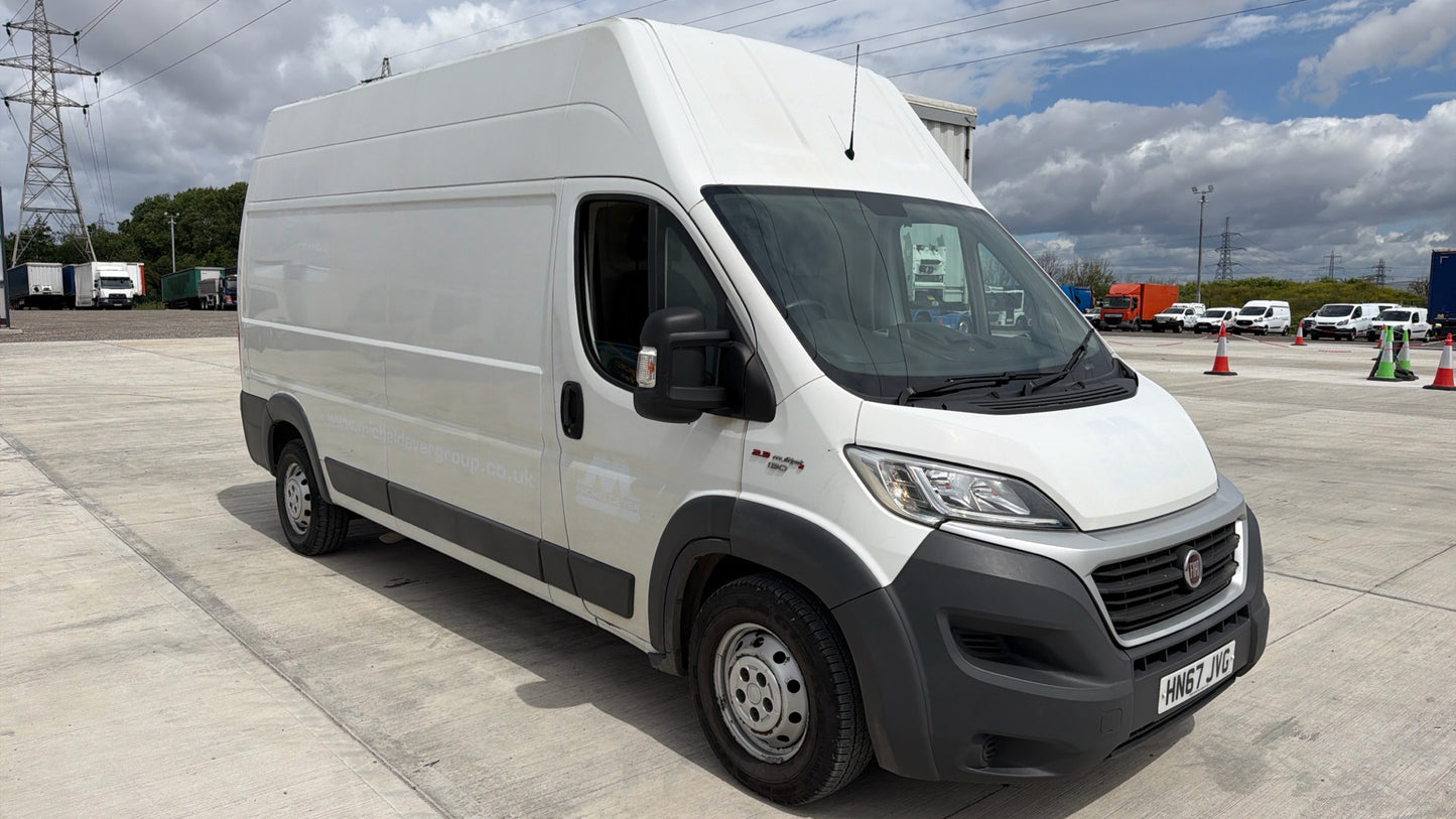 Fiat Ducato 2.3 MultiJetII 35 L H3 Euro 6 Panel Van – 2017 (HN67 JVG)