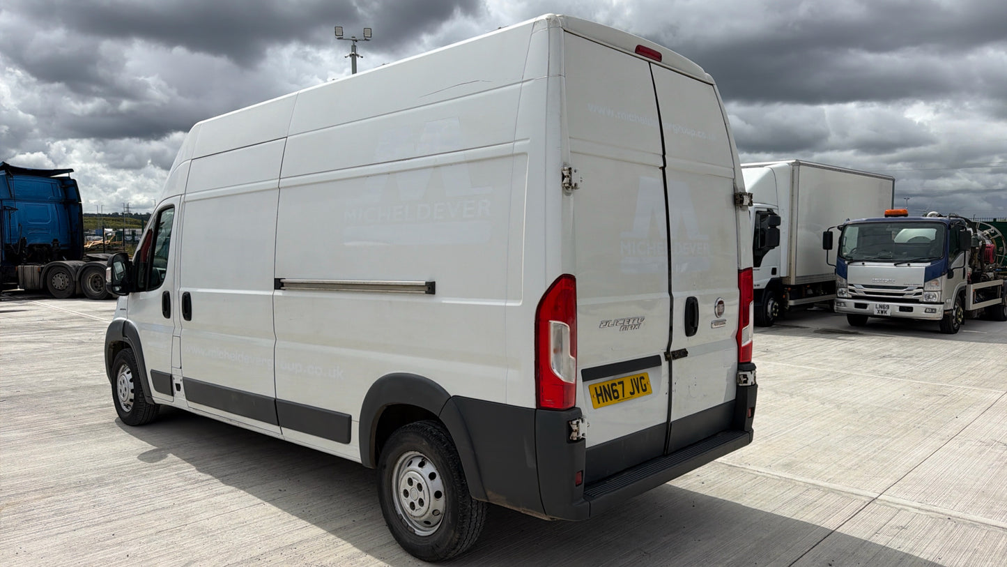 Fiat Ducato 2.3 MultiJetII 35 L H3 Euro 6 Panel Van – 2017 (HN67 JVG)