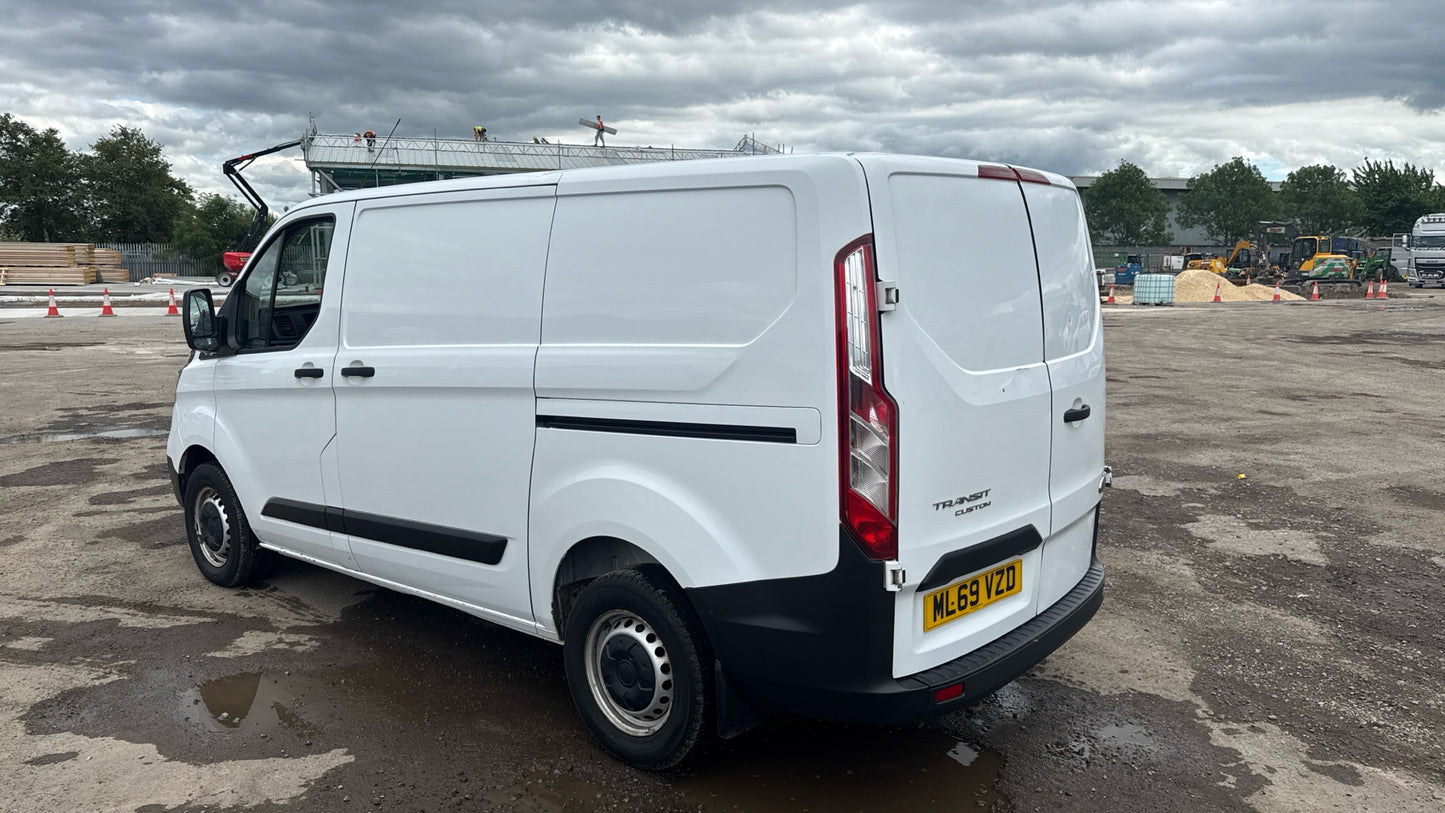 Ford Transit Custom 2.0 300 EcoBlue L1 H1 Euro 6 Panel Van – 2019 (ML69 VZD)