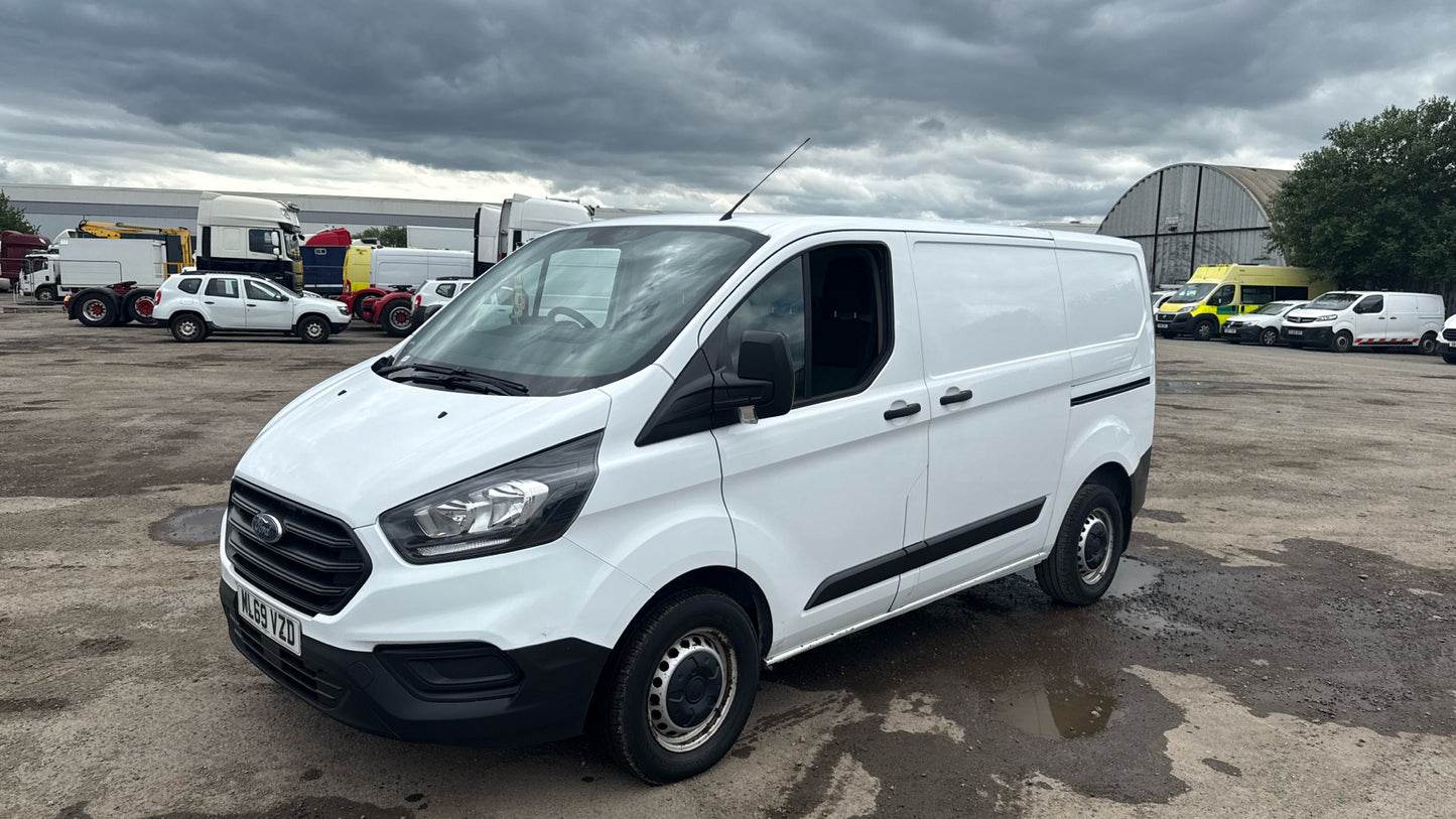 Ford Transit Custom 2.0 300 EcoBlue L1 H1 Euro 6 Panel Van – 2019 (ML69 VZD)