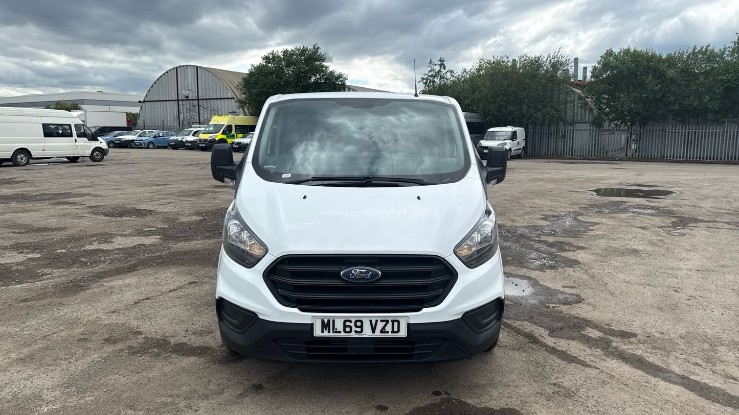 Ford Transit Custom 2.0 300 EcoBlue L1 H1 Euro 6 Panel Van – 2019 (ML69 VZD)