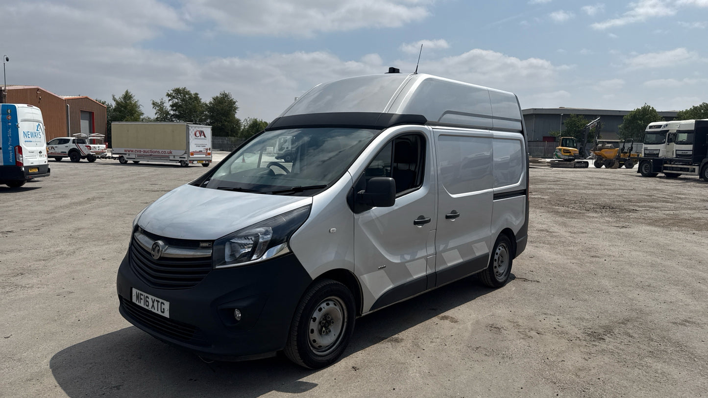 Vauxhall Vivaro 2900 1.6 CDTi BiTurbo 120PS ecoFLEX Panel Van – 2016 (MF16 XTG)