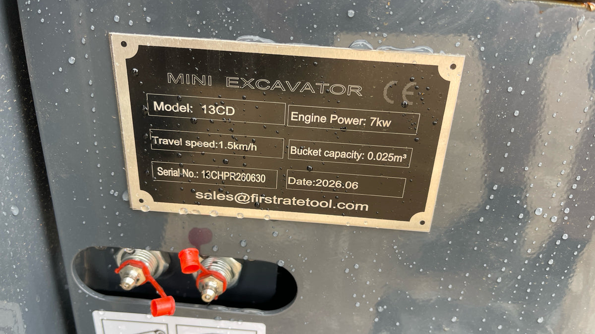 CAPTOK 13CD Mini Excavator – 2026 (R260630)