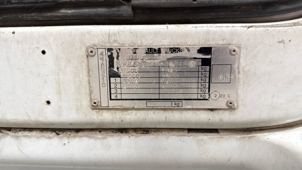 Renault Trucks Midlum Tipper – 2008 (BX08 DKN)