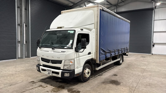 FUSO Canter 7C18 Curtainside – 2019 (BV19 JKF)