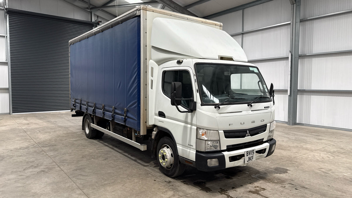FUSO Canter 7C18 Curtainside – 2019 (BV19 JKF)