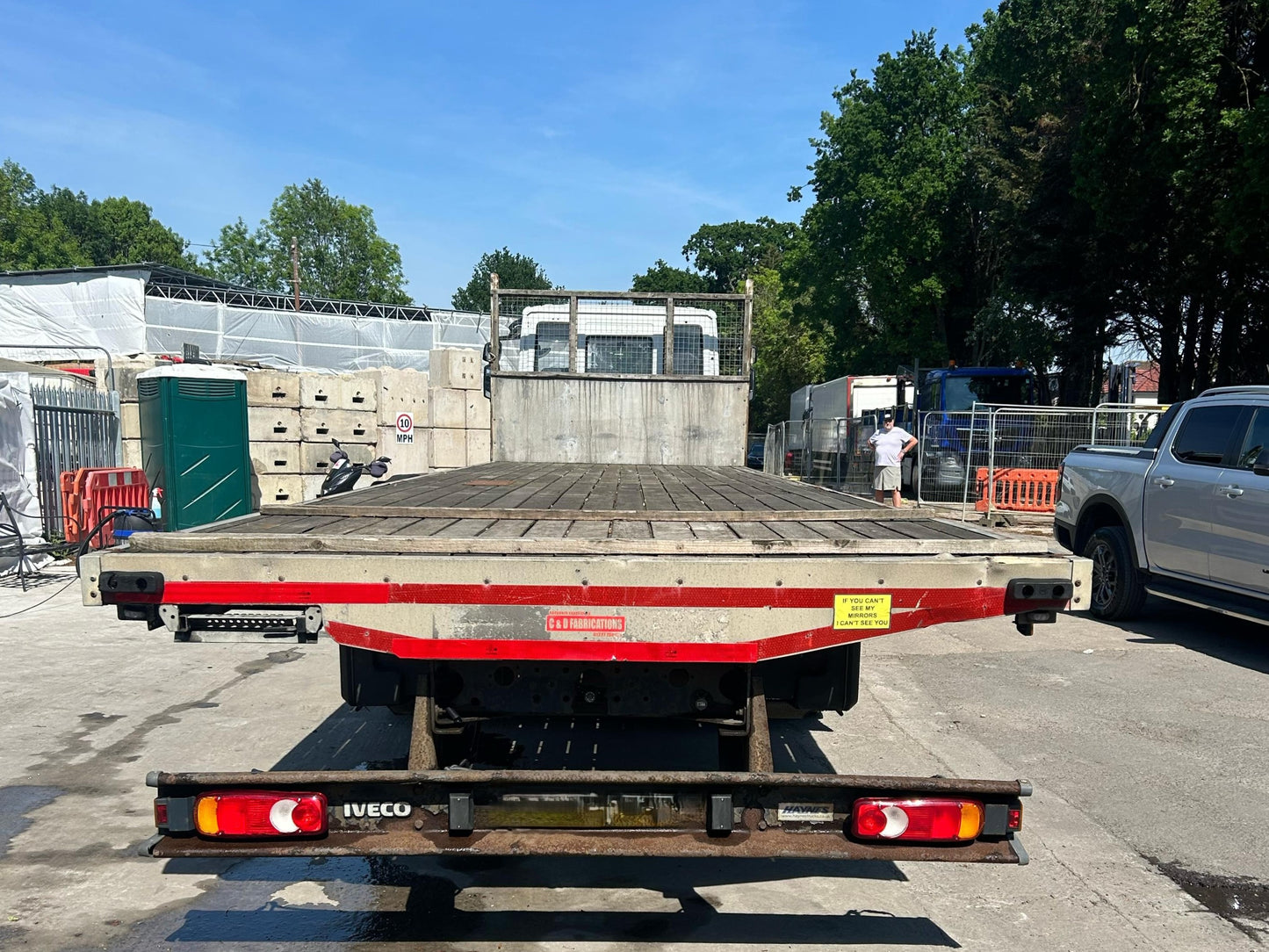 Iveco Eurocargo 250 Flatbed Rigid Truck – 2014