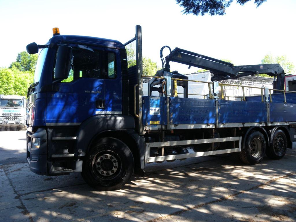 MAN TGS 26.360 Crane Mounted Rigid Truck – 2016