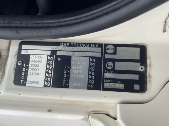 DAF CF 460 – 2017 (17) – Tractor Unit (Sleeper Cab)