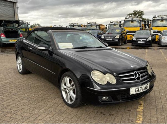Mercedes-Benz CLK 1.8 CLK200 Kompressor Avantgarde Cabriolet – 2007 (G13 LNG)