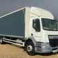 DAF LF 260 Curtain Side Rigid Truck – 2017