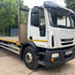 Iveco Eurocargo 250 Flatbed Rigid Truck – 2014