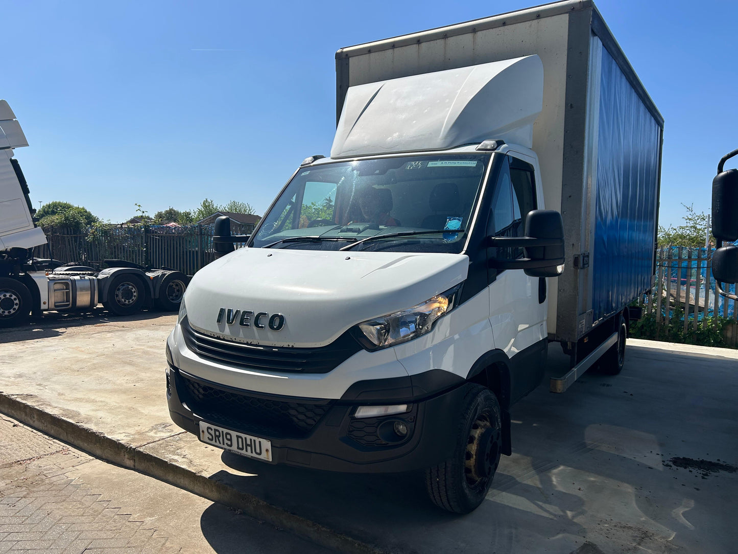 Iveco Daily 72C Curtain Side Rigid Truck – 2019