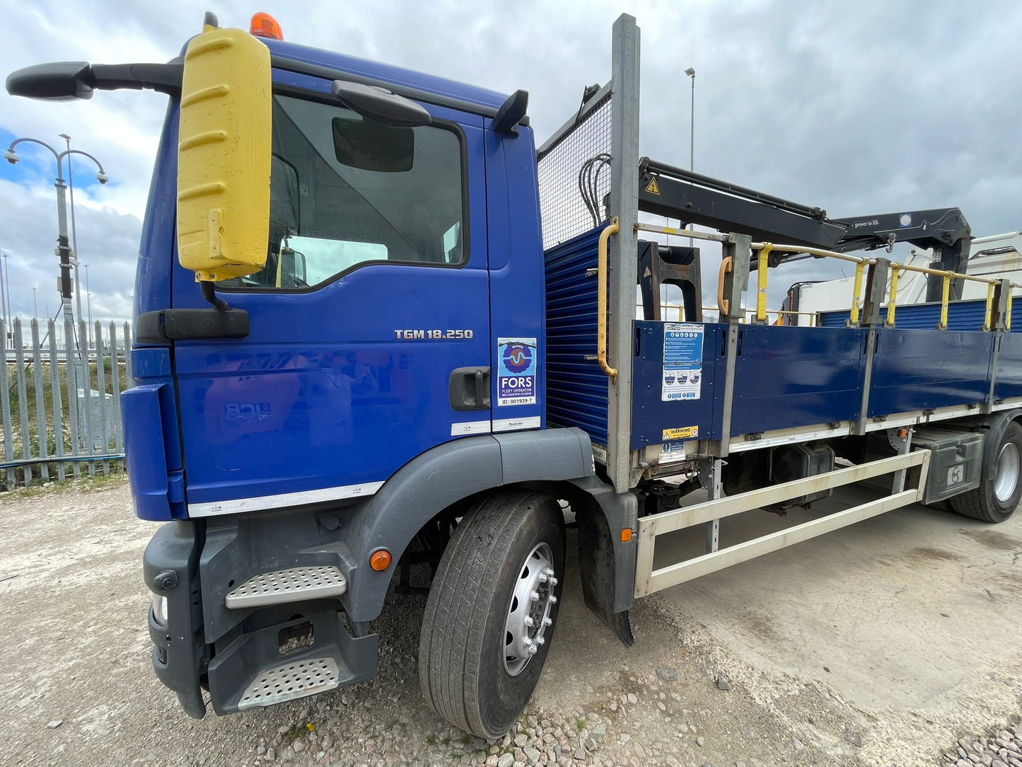 MAN TGM 18.250 Crane Mounted Rigid Truck – 2016