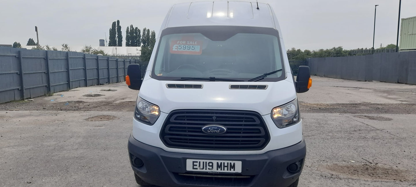 Ford Transit 2.0 350 EcoBlue RWD L4 H3 Euro 6 Panel Van – 2019 (EU19 MHM)